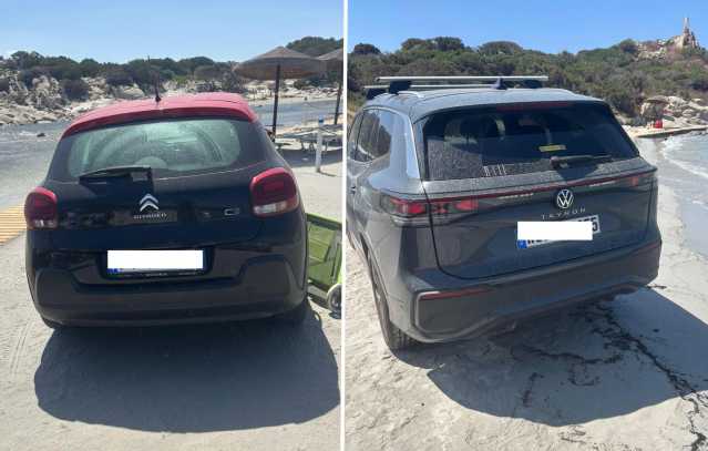 Auto Punta Molentis Da Spostare