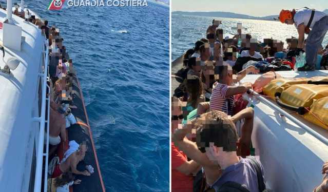 Incendio Punta Molentis Evacuazioni Via Mare