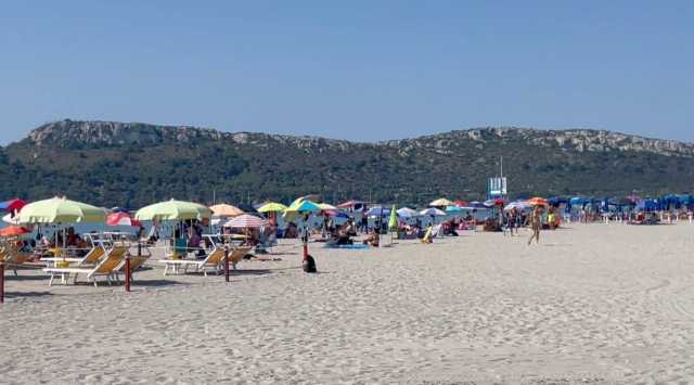 Poetto Cagliari Ombrelli