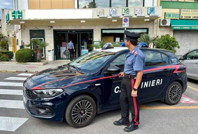 Rapina Farmacia Monserrato