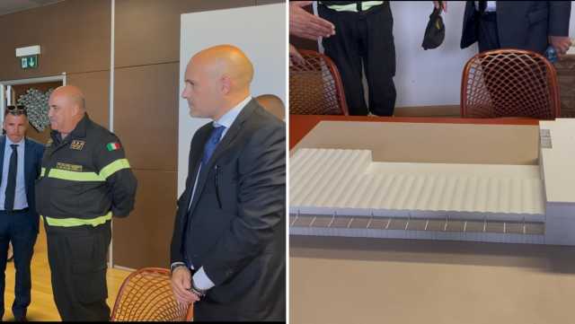 Vigili Del Fuoco Nuova Sede Aeroporto Elmas