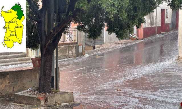 Grandine Villacidro Allerta