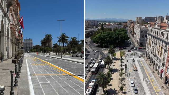 Riapertura Via Roma A Cagliari