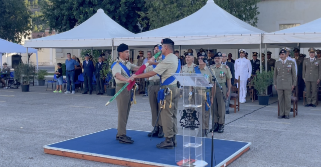 Domenico Cavicchia Nuovo Comandante Del Reggimento Logistico Sassari