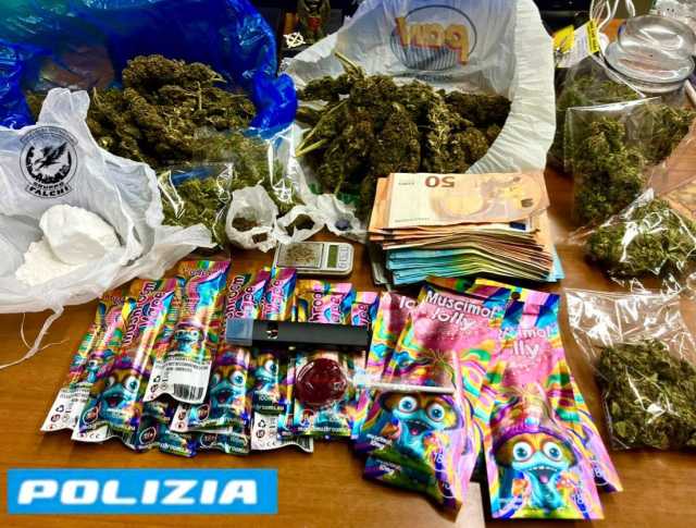 Squadra Mobile Droga Sequestrata