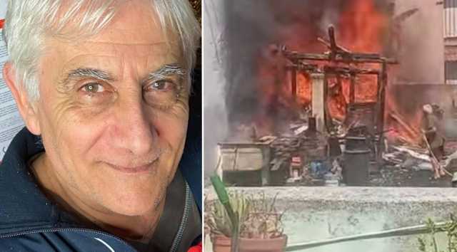 Gigi Atzeni Incendio Monserrato