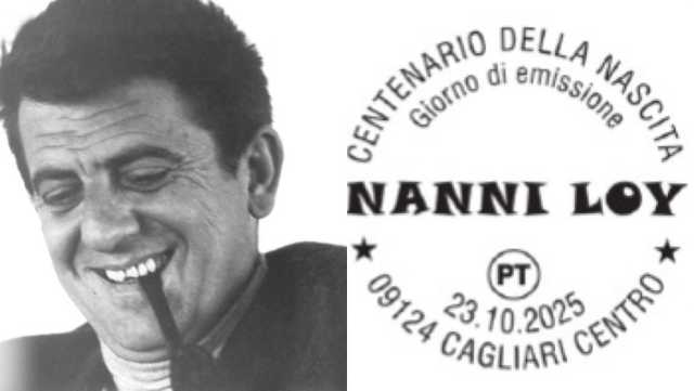 Francobollo Nanni Loy