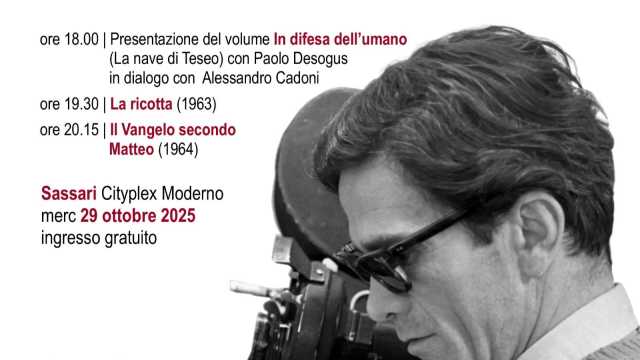 Locandina Pasolini 50 Anni Dopo