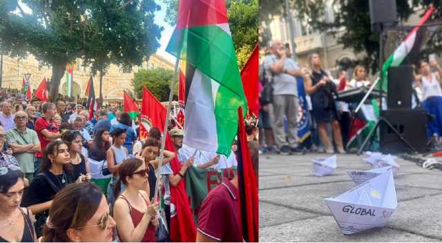 Gaza Protesta Cgil 