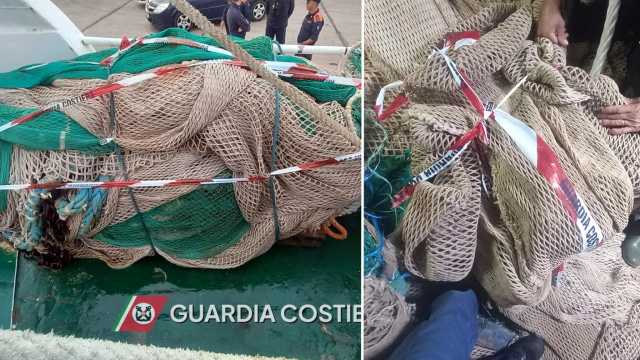 Guardia Costiera Sequestro Reti