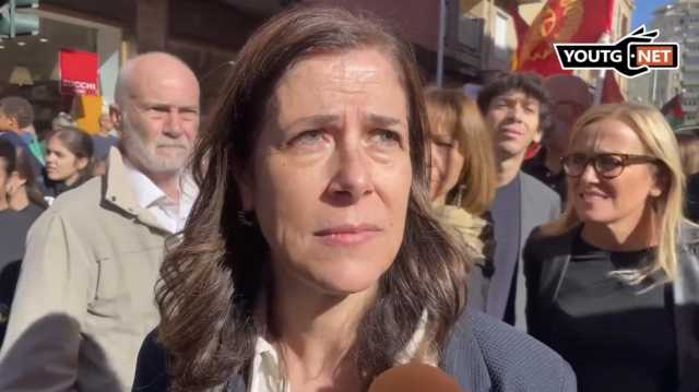 Todde Alla Manifestazione Per Gaza