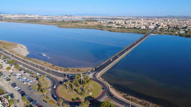 Poetto E Ingresso In Citta Da Viale Colombo