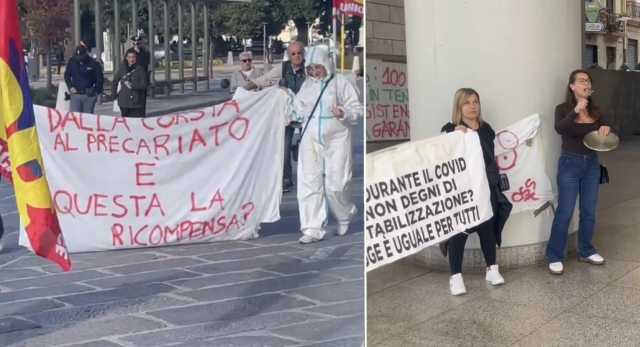 Il Corteo Degli Oss A Cagliari 12 Nov