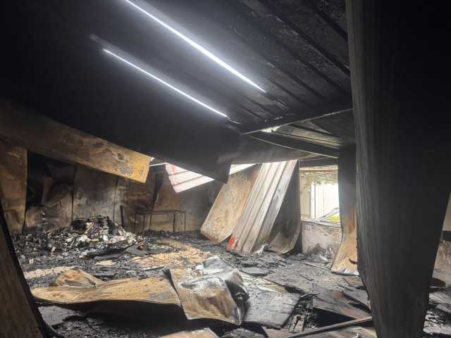 Incendio alla Fattoria didattica su Cuile: 