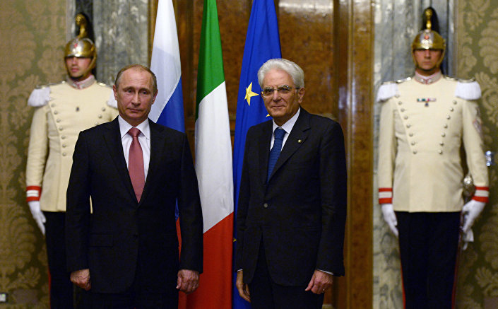 Mattarella Putin
