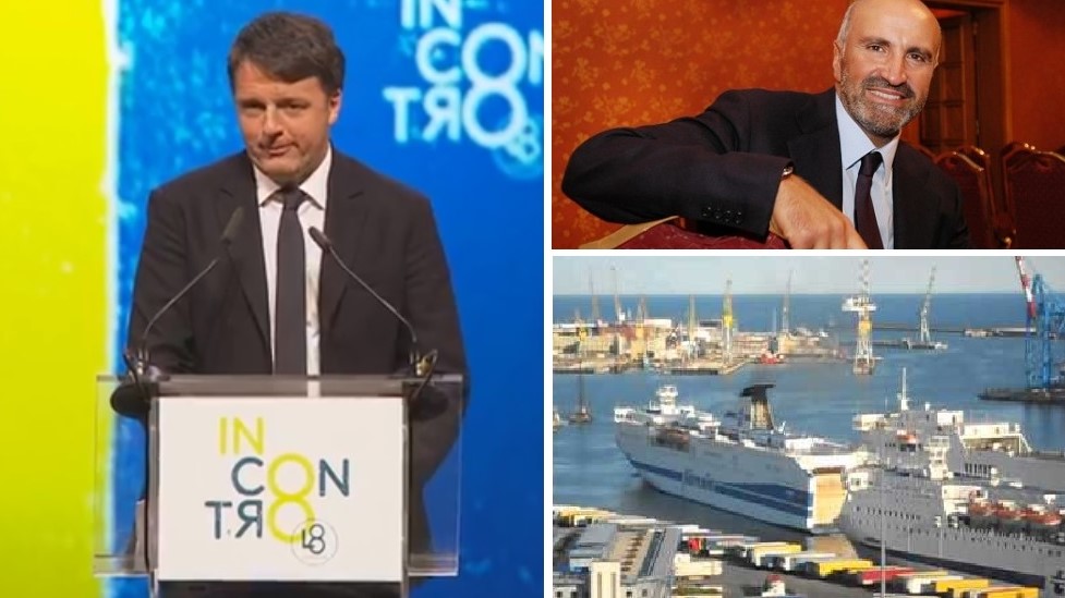 Matteo Renzi Vincenzo Onorato Tirrenia