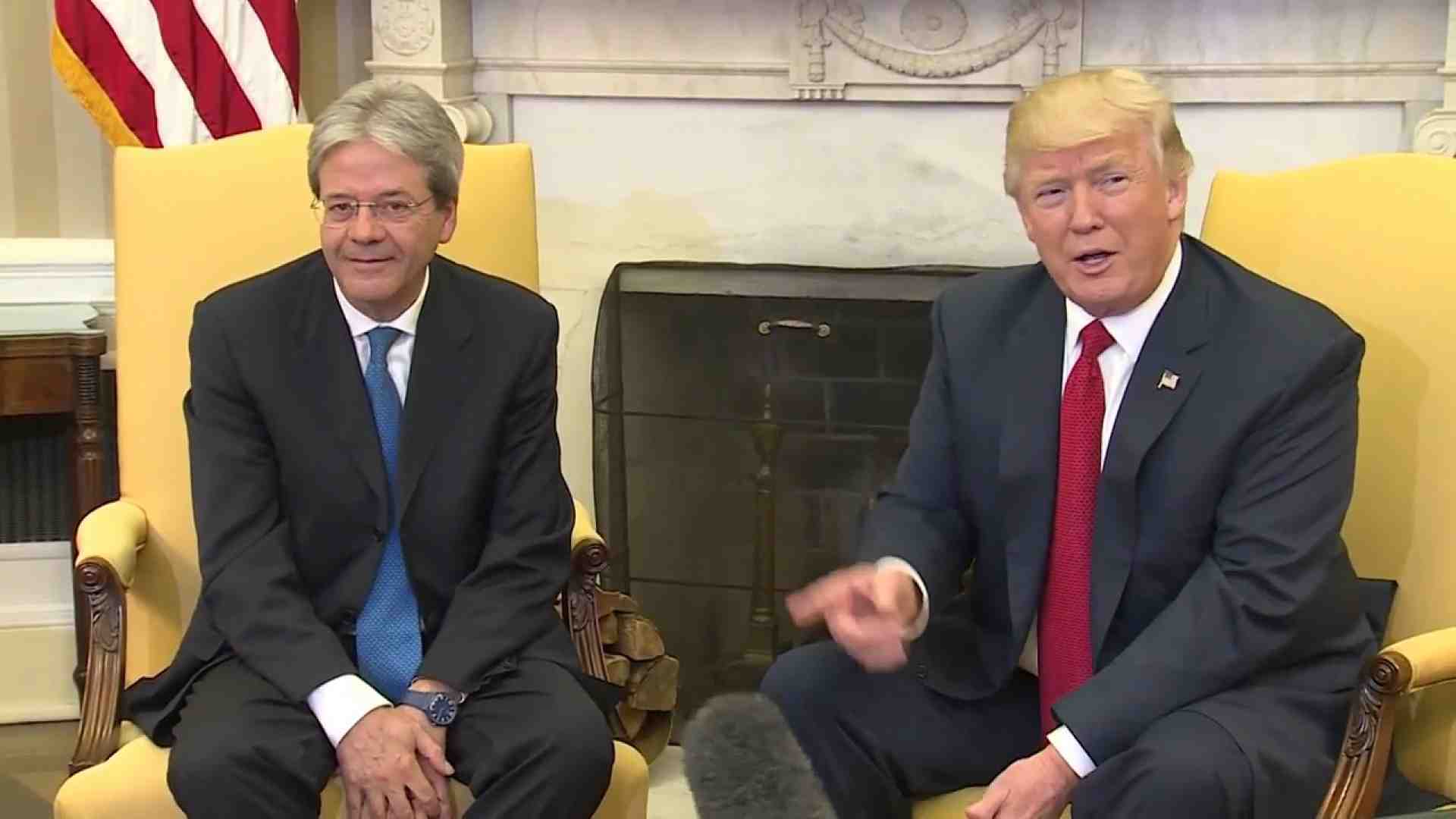 Trump Gentiloni