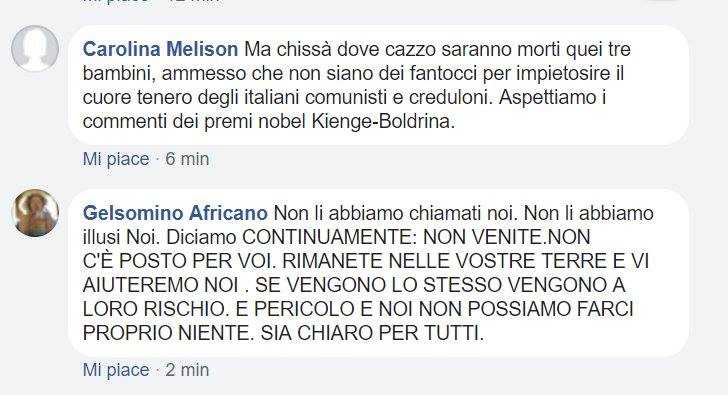 Commenti-web-bambini-morti-Libia