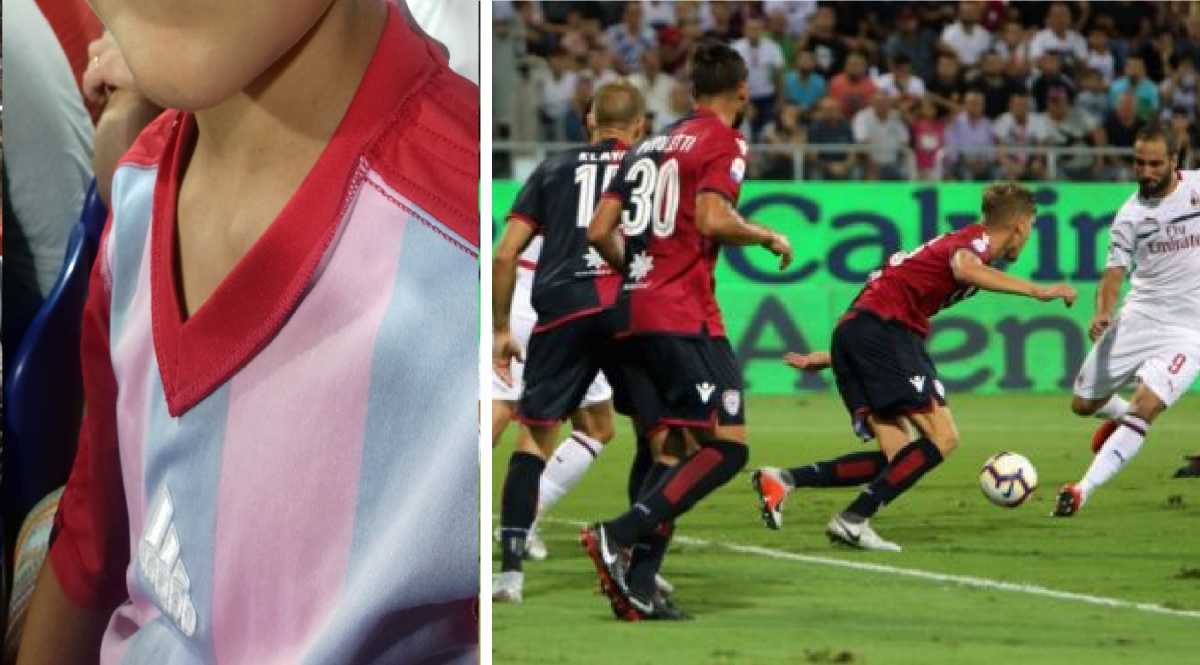 Cagliari-MIlan-bambino-contrario