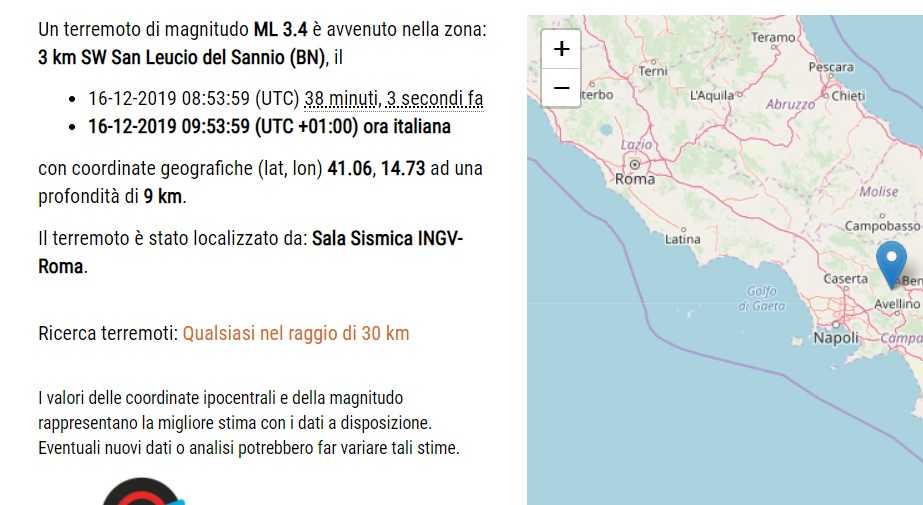 Terremoto Sannio Terremoto-Sannio