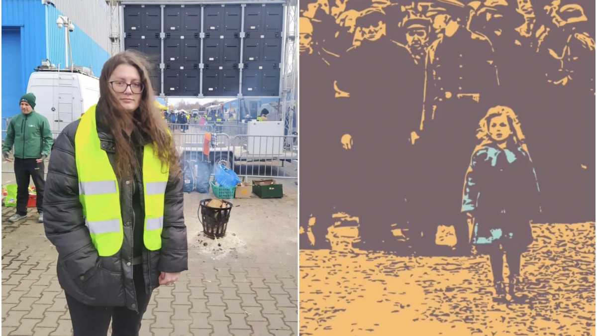 La-bambina-col-cappotto-rosso