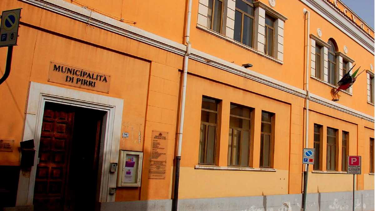 La-sede-della-Municipalita-di-Pirri
