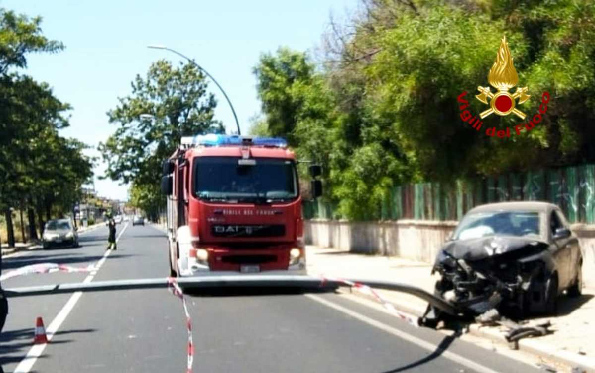 Incidente-viale-Trieste-selargius