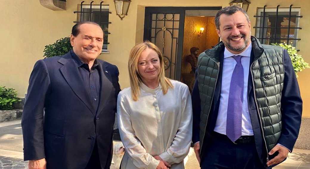 SALVINI-MELONI-BERLUSCONI