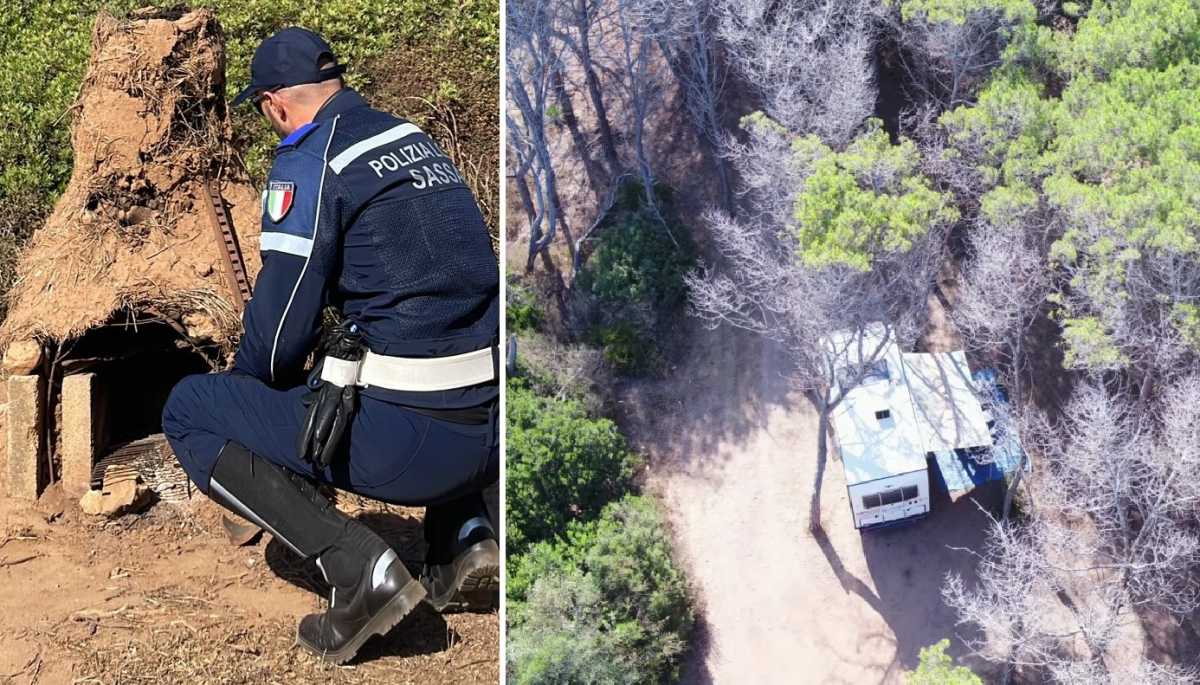 Campeggio-abusivo-a-Porto-Ferro