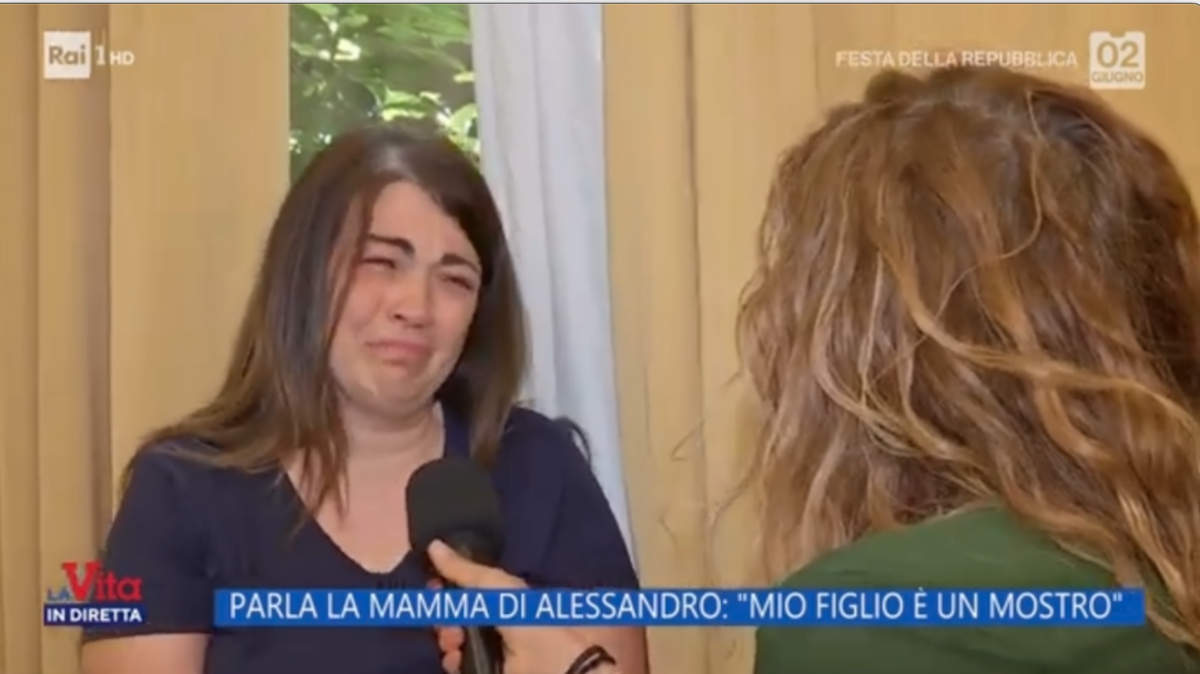 la-vita-in-diretta-mamma-di-alessandro-impagniatello