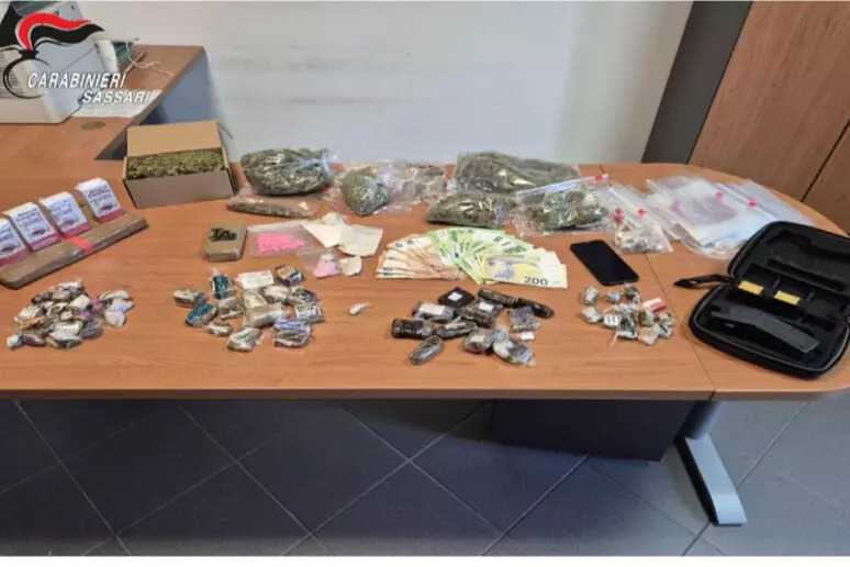 CARABINIERI-SASSARI-SEQUESTRO-DROGA