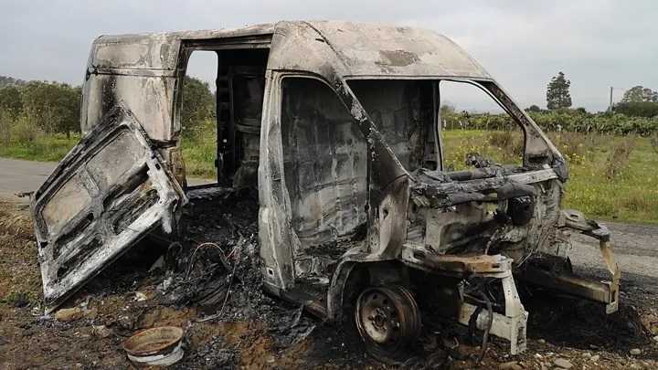Furgone-bruciato