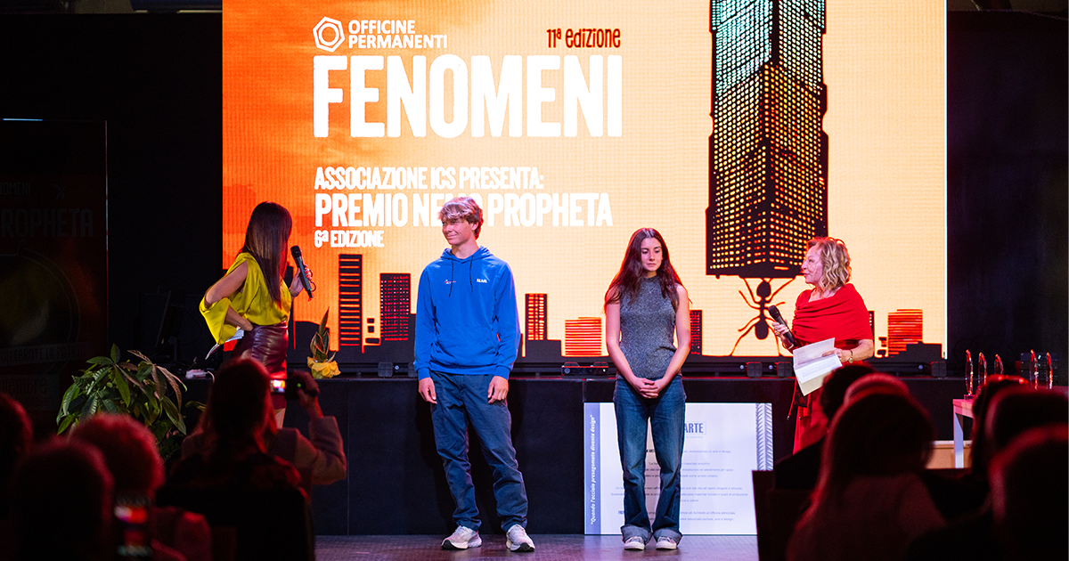 da-sx-Francesca-Figus-Lorenzo-Sirena-Alice-Dessy-e-Maria-Sias---Premio-Nemo-Propheta---2025-Foto-di-Venti-Creative-Studio