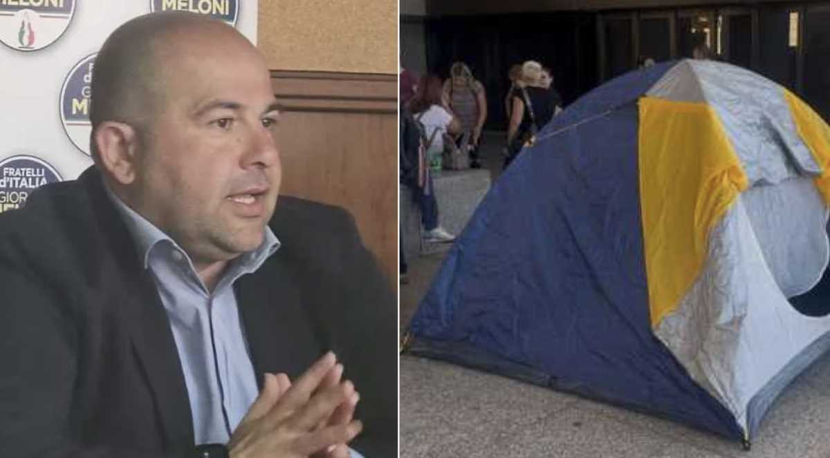 Tende Sotto Consiglio Regionale Protesta Fausto Piga tende-sotto-consiglio-regionale-protesta---fausto-piga