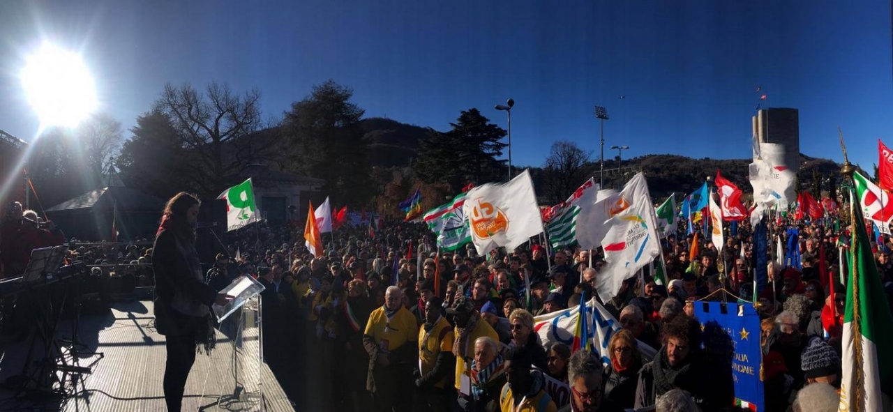 Manifestazione Antifscista Pd Como
