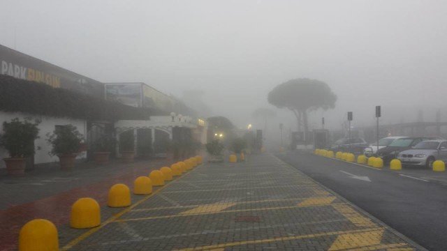 Nebbia Pisa
